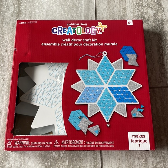 Creatology Christmas wall, decor craft kit,tree skirt craft kit learning toys - Picture 2 of 15